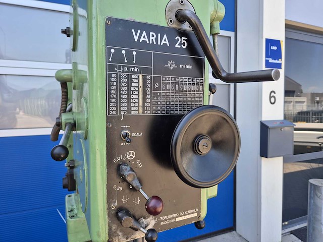 Webo - varia 25 - kolomboormachine - afbeelding 11 van  12