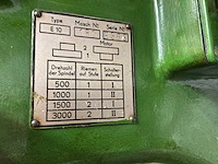 Webo e10 kolomboormachine - afbeelding 7 van  7