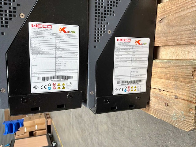 Weco 5k3 xp li-ion batterij (3x) - afbeelding 4 van  4