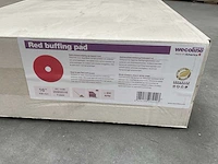 Wecoline red 16” / 406mm doos á 5 stuks spraypads (10x) - afbeelding 3 van  3