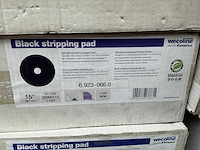 Wecoline zwarte striping pad 15 inch (5x) - afbeelding 2 van  2