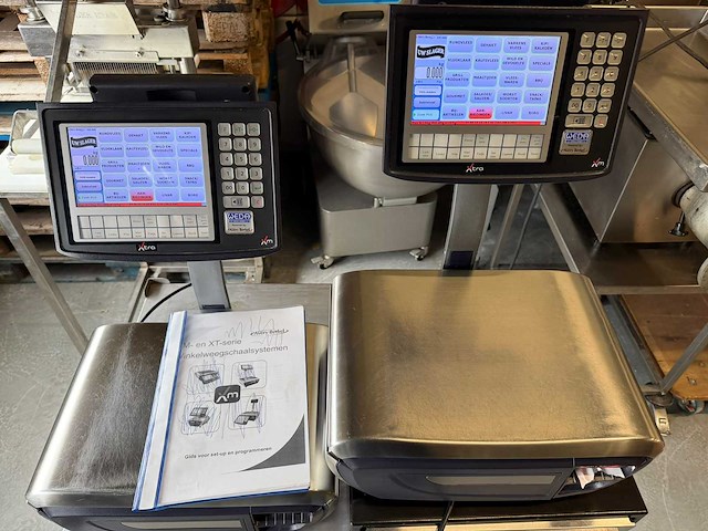 Weda - 2x xm kassa weegschaal - weegschaal - afbeelding 1 van  3