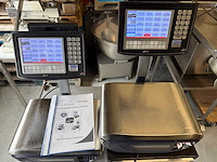 Weda - 2x xm kassa weegschaal - weegschaal - afbeelding 1 van  3