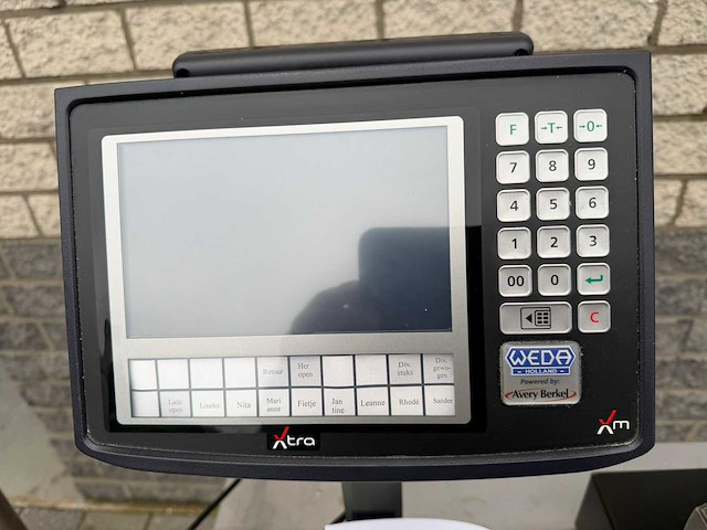 Weda - 2x xm kassa weegschaal - weegschaal - afbeelding 1 van  1