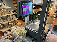 Weda / dibal - cs winkelweegschaal - kassa met pinapparaat en kassabon printer - afbeelding 1 van  1