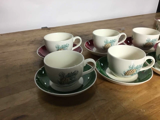 Wedgwood sarahs garden - thee servies - afbeelding 5 van  12