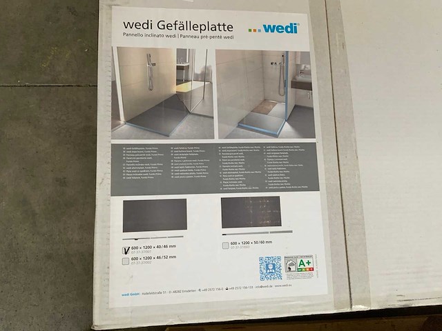 Wedi fundo primo afschotplaat (6x) - afbeelding 2 van  5