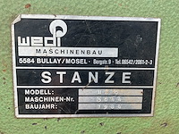 Wedi maschinenbau hd10 hydraulische pers - afbeelding 8 van  8