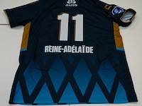 Wedstijd gedragen jeff reine - adelaide shirt - heracles almelo stanno, blauw, gesigneerd, xxl - afbeelding 1 van  2