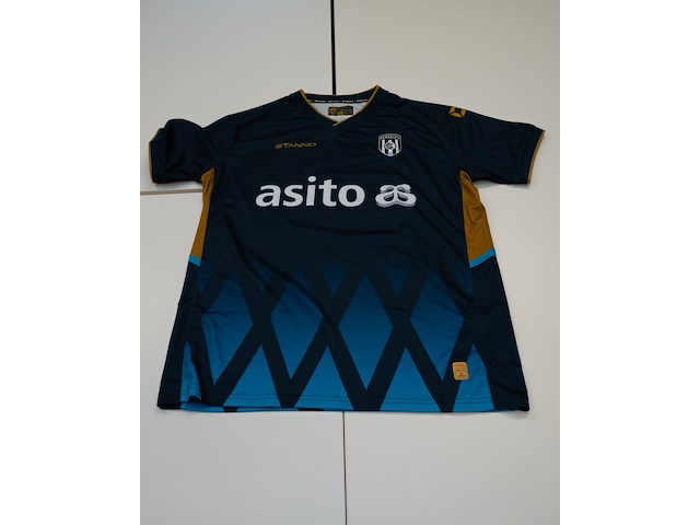 Wedstijd gedragen jeff reine - adelaide shirt - heracles almelo stanno, blauw, gesigneerd, xxl - afbeelding 2 van  2