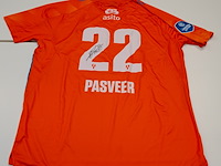Wedstijd gedragen remko pasveer shirt - heracles almelo stanno, oranje, gesigneerd, m - afbeelding 1 van  2