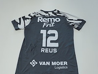 Wedstrijd gedragen beau reus shirt - sk beveren jako, grijs, gesigneerd, l - afbeelding 1 van  2
