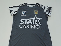Wedstrijd gedragen beau reus shirt - sk beveren jako, grijs, gesigneerd, l - afbeelding 2 van  2