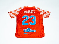 Wedstrijd gedragen dave kwakman shirt - fc volendam robey, oranje, gesigneerd, l