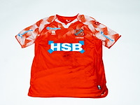 Wedstrijd gedragen dave kwakman shirt - fc volendam robey, oranje, gesigneerd, l - afbeelding 2 van  2