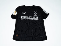 Wedstrijd gedragen franck honorat shirt - borussia mönchengladbach puma, zwart, gesigneerd, m - afbeelding 2 van  2
