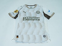Wedstrijd gedragen guus til shirt - psv puma, wit, gesigneerd, l - afbeelding 2 van  2