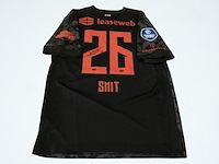 Wedstrijd gedragen kees smit shirt – az alkmaar nike, zwart, gesigneerd, l