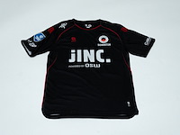 Wedstrijd gedragen lewis schouten shirt - excelsior rotterdam robey, zwart, gesigneerd, l