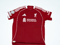 Wedstrijd gedragen ryan gravenberch shirt – liverpool fc adidas, rood, gesigneerd, l - afbeelding 2 van  2