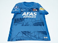 Wedstrijd gedragen troy parrott shirt – az alkmaar nike, blauw, gesigneerd, l - afbeelding 2 van  2
