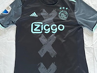 Wedstrijdshirt hakim ziyech, adidas, zwart/turquoise, m - afbeelding 2 van  2