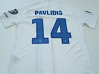 Wedstrijdshirt vangelis pavlidis griekse nationale elftalshirt, nike, wit/blauw, l - afbeelding 1 van  2