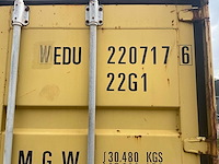 Wedu - 20 ft - opslagcontainer / zeecontainer - afbeelding 2 van  2