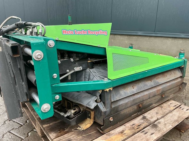 Weed control onkruid hete lucht recycling - afbeelding 7 van  26