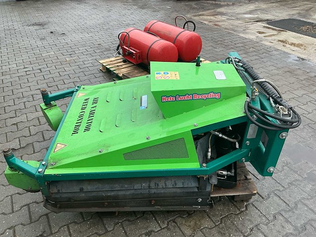 Weed control onkruid hete lucht recycling - afbeelding 22 van  26