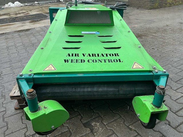 Weed control onkruid hete lucht recycling - afbeelding 25 van  26