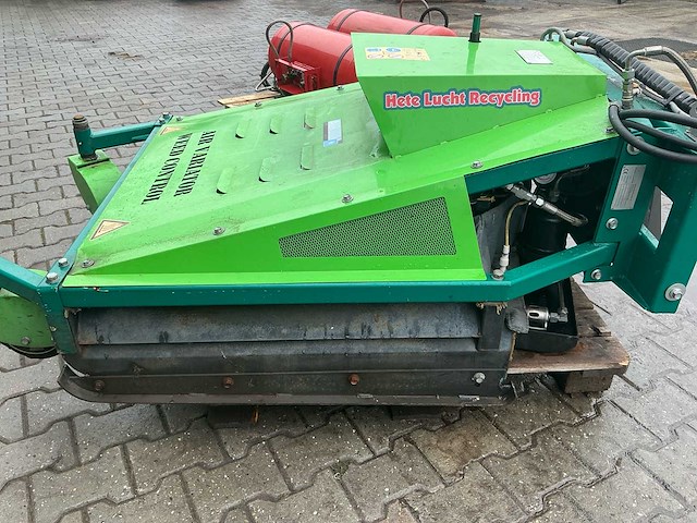 Weed control onkruid hete lucht recycling - afbeelding 26 van  26