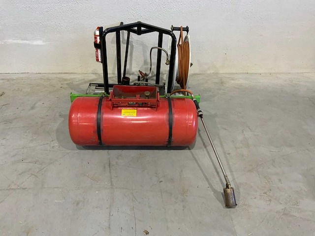 Weed control quadon gastank met raasm/sievert gasslanghaspel - afbeelding 1 van  10