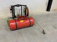 Weed control quadon gastank met raasm/sievert gasslanghaspel - afbeelding 3 van  10
