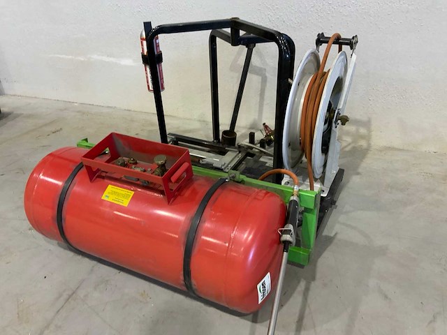 Weed control quadon gastank met raasm/sievert gasslanghaspel - afbeelding 6 van  10