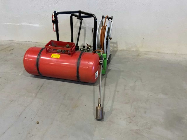 Weed control quadon gastank met raasm/sievert gasslanghaspel - afbeelding 7 van  10