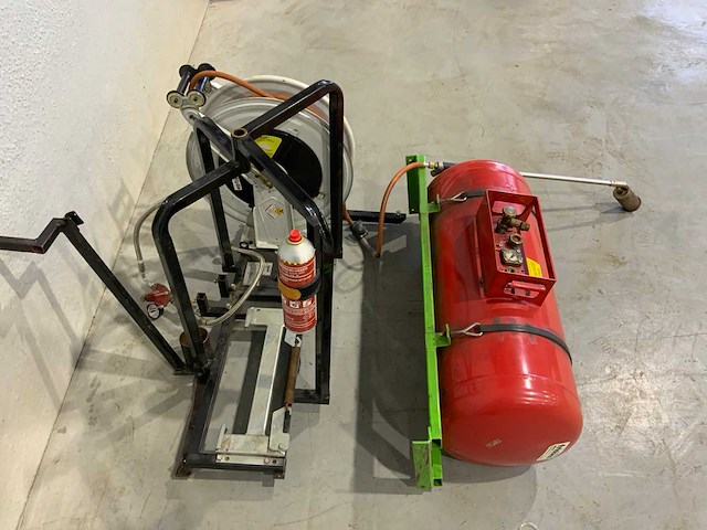 Weed control quadon gastank met raasm/sievert gasslanghaspel - afbeelding 10 van  10