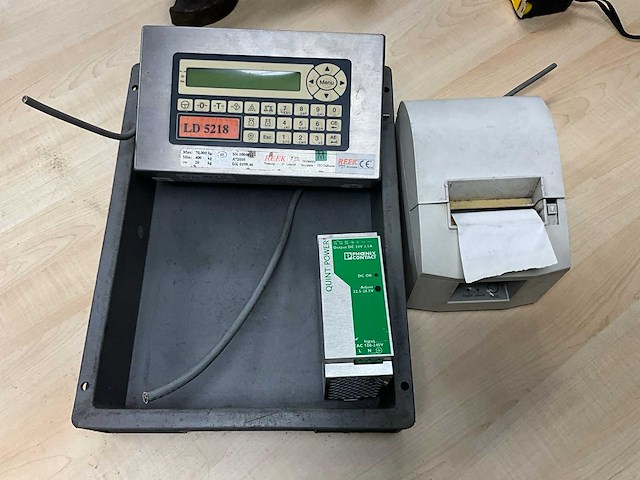 Weegbrug printer - afbeelding 1 van  7