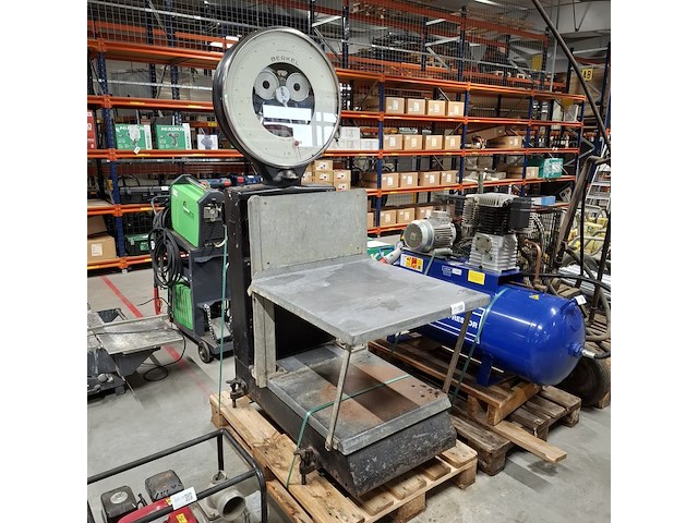 Weegschaal, berkel, 1000, staal, 1956 - afbeelding 1 van  13