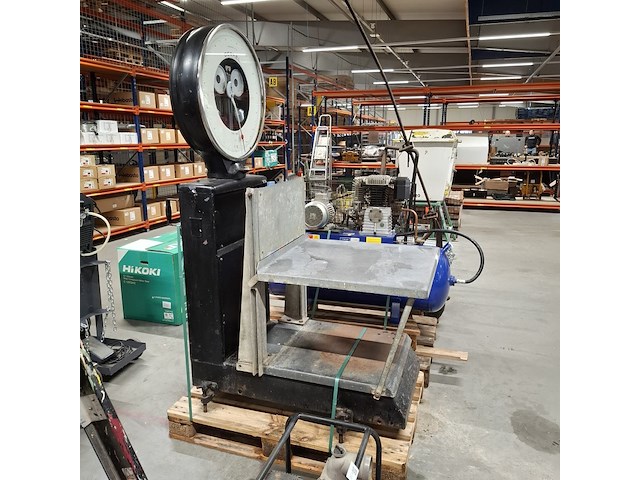 Weegschaal, berkel, 1000, staal, 1956 - afbeelding 12 van  13