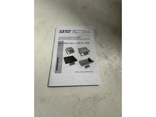 Weegschaal kern, eob, in koffer - afbeelding 3 van  4