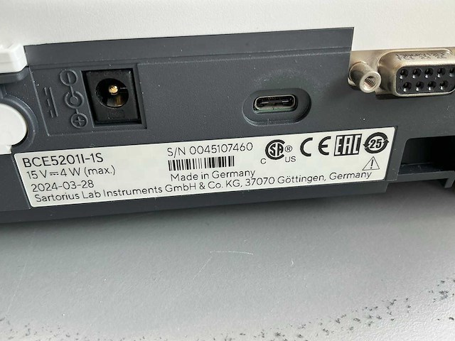 Weegschaal sartorius bce520ii-1s 2024 - afbeelding 5 van  5