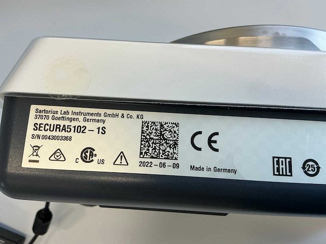 Weegschaal sartorius secura 5102-1s 2022 - afbeelding 6 van  9