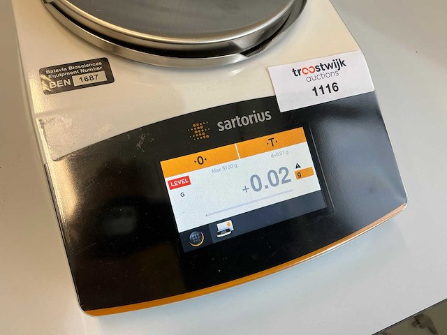Weegschaal sartorius secura 5102-1s 2022 - afbeelding 9 van  9