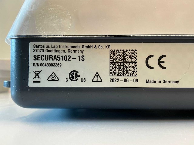 Weegschaal sartorius secura 5102-1s 2022 - afbeelding 5 van  5