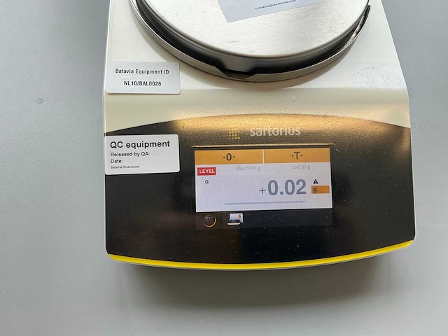 Weegschaal van de sartorius secura 5102-1s 2016 - afbeelding 2 van  4