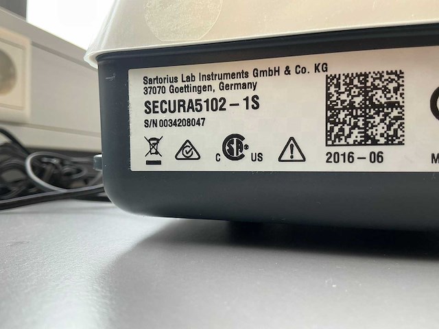 Weegschaal van de sartorius secura 5102-1s 2016 - afbeelding 4 van  4