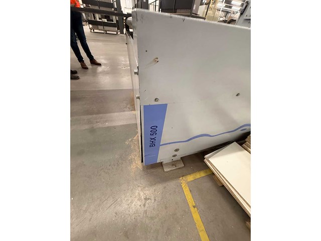 Weeke / optimat - 2008 - bhx 500 - cnc doorvoer bewerkingscentrum 5-zijdig boren & frezen - afbeelding 2 van  16