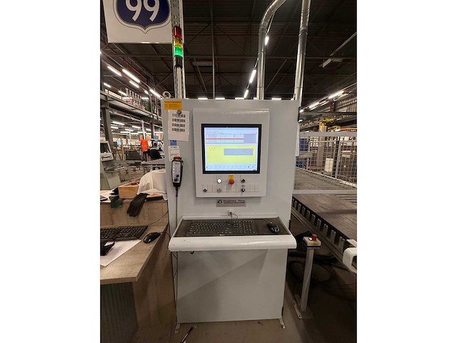 Weeke / optimat - 2008 - bhx 500 - cnc doorvoer bewerkingscentrum 5-zijdig boren & frezen - afbeelding 4 van  16