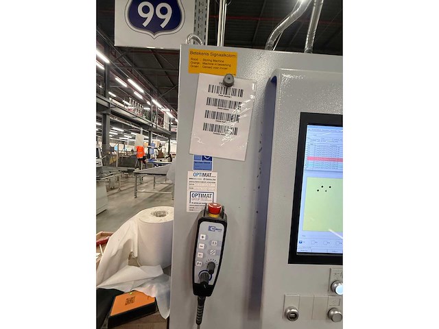 Weeke / optimat - 2008 - bhx 500 - cnc doorvoer bewerkingscentrum 5-zijdig boren & frezen - afbeelding 5 van  16